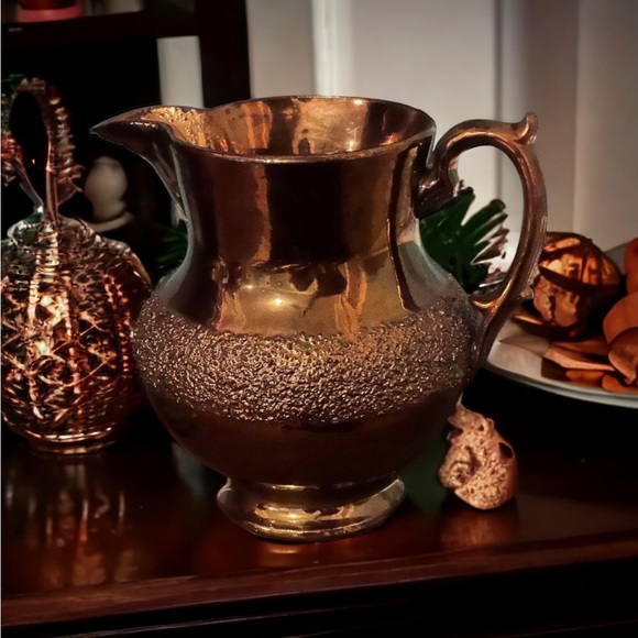 Copper Luster Pitcher - Picture 8 of 12
